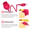 Rose suger vibratorer för kvinnor klitoris stimulator g spot nippel avsugning klitis suger silikon kvinnlig onanator vuxen sexig leksak