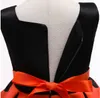 Lindo clássico retrô Dots Bow Tutu vestido para vestidos de bebê elegante traje de festa de princesa 2-10y roupas de crianças vestidos