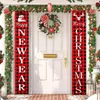 Merry Christmas Door Banner Decorations for Home Outdoor Hanging ornamenten Xmas Gifts Navidad Jaar Y201020