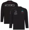 Herren-T-Shirts F1 Rennanzug langärmelig T-Shirt-Team-Kleidung Männer und Frauen Sommer loser lässiger Ereignisse können angepasst werden.