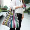 NEW Storage Bags Shopping Bag High Quality Nylon Folding Reusable Large Capacity Portable Travel Grocery BagStorage