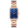 Luksusowe zegarki zegarki damskie dla kobiet stalowy pasek zegarek biżuteria klamra Y0404