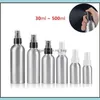 Packing Bottles Office School Business Industrial Drop Delivery 2021 30Ml - 500Ml Aluminum Fine Mist Spray Empty Used As Per Essential Nrhzm