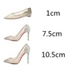 Chaussures habillées à talons hauts et bout pointu pour femmes, escarpins en maille Stiletto creux poire 220823