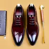 Desai högkvalitativa handgjorda Oxford klänningskor män äkta ko läder kostym skor skor bröllop formella italienska skor 220727