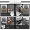 Jacquard Stretch SOFA Cover Recliner Protection Pad Waterproof Non Slip Furniture Fåtölj Heminredning 220617