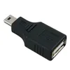 CAVO USB Convertitore adattatore dati per caricabatterie maschio da femmina a mini USB B a 5 pin