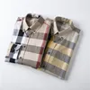 2022 Designer Herrenhemden Business-Mode Freizeithemd Marken Männer Frühling Slim Fit Hemden Chemises de Marque Pour Hommes M-4XL #21