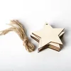 Christmas Decorations Set Tree Pendant DIY Wooden Ornaments Hanging Decor Festiveal Gift For Family DecorationChristmas