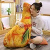 CM Simulation Chicken Plush Toys الإبداعية ووسادة ووسطة حقيقية ووسادة محشوة للأطفال هدايا عيد ميلاد الأطفال J220704