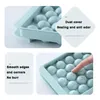 Ball Ice Cube Makers Kitchen Plastic Round Molds Ice Tray Home Bar Party Använd DIY Ice Cream Mold