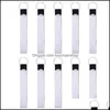 Keychains Fashion Accessories White Blank Neoprene Wristlet Lanyard Strap Band för sublimering Utskrift Cool nyckel FOB Handhandleden DR8997925