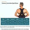 Магнитотерапия Корректор осанки Brace Supporter Shoulder Back Support Belt Menwomen Подтяжки и поддерживающий пояс Плечевая осанка 220816