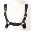 Bälten Punk Leather Harness Belt Underbust Corset Top With Strap Suspender Clubwear For Women to Wear Outbälten