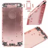1pcs/lot iPhone 6S 플러스를위한 1pcs/로트 배터리 도어 케이스 커버 하우징 5.5 4.7 인치 핑크 장미 금 교체 부품 270b