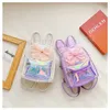 Mignon enfants Mini sac à dos sac à main dessin animé lapin oreille sacs d'école pour filles princesse arc cartable bébé sacs à dos