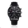 2022 Quartz Horloges Men Business Mens Watch Luxury Simple Waterport Sport Populaire pols leerriemklokken BRW Polshorloges Montre de Luxe Q1