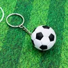 European Cup Football Imitation Leather Key Ring Match Ball Souvenir Key Chains Keychain That Brings Good Luck In Scoring Goals G220421