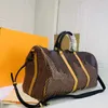 Saco de moda de luxo Sacos Duffel Homens Top Handle Keepal Travel Duffle Bags Con Bandolera Crossbody Designer Totes Mulheres Bagagem Bolsas HighQuality Grande Capacidade Le