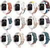 Mjuk silikonbandband Morandi för Apple Watch Series 7 6 5 4 3 2 SE IWATCH 38mm 42mm 40mm 44mm 41mm 45mm armband Watchband