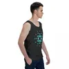 Erkek Tank Tops Cardano Sticker ve Mıknatıs Üst Gömlek Zincirlenk Yelek Erkekler Set mizah grafik komik kolsuz giysi