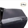 2pcs/Paket Araba Styling Araba Güneş Gölgesi Kapağı Güneşlik Perde UV Koruma Kalkanı Vizör Örgü Toz Araç Pencere Mesh 337D