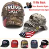 Donald Trump 2024 MAGA Hut Kappe Baseball Stickerei Camo USA KAG Make Keep America Great Again Snapback Präsident Hut Großhandel sxjun1