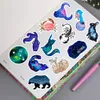 50PCS constellations Skateboard Stickers For Car Baby Diary Phone Laptop Kids Toys DIY Decals