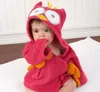 Blankets & Swaddling Hooded Animal Modeling Baby Bathrobe/Cartoon Spa Towel/Character Kids Bath Robe/infant Beach Towels DS19Blankets