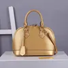 Designer-Frauen-Shell-Tasche, hochwertige Dame-Umhängetaschen, große Größe, Wellenmuster, modische Damen-Crossbody-Handtaschen, Hobos-Totes, Geldbörsen, ohne Box