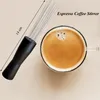 Caffettiera da cucina Set caffè espresso Agitatore per caffè espresso, caffettiera Stirring utensile WDT, tipo di ago Distributore, realizzato in acciaio inox 304 (argento nero)