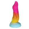 NXY Dildos Liquid Silicone Anal Plug Protes Abnormalt stor vätska Vestibular Female Penis 220601