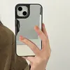 2022 Cas de téléphone de luxe de concepteur pour iPhone 11 11 Promax 12 13 Pro Max Flower Fashion Brand Phones Cases avec fond miroir D2206216Z