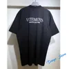 Black White Vetements Oversized T-Shirt Men Women Minimalist Slogan FASHION IS MY PROFESSION Vetements Tops VTM Short Sleeve