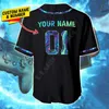 Repeat Custom Name And Number Baseball Shirt Jersey 3D All Over Printed Men s Casual s hip hop Tops 220707