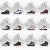 basketball shoes keychain fashion sport celebrity figure cartoon plane backpack pendant handbag key chain for fans memorabilia gifts