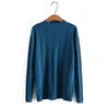 여성용 플러스 사이즈 T 셔츠 XL-4XL 니트 캐주얼 스웨터 여성 무슬리마 패션 대형 슬림 겉옷