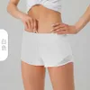 Short de sport respirant à séchage rapide, sous-vêtements pour femmes, couleur unie, poche, pantalon de course, Fitness, princesse Sportswea245U