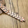 Link Chain Vinterly Magnetic Copper Bracelet Men Vintage Wrist Band Hand Health Energy Wide For MenLink Lars22
