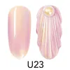 Nxy Nail Gel 5ML Seashell Голографический польский лазерный розовый фиолетовый жемчуг полуподвиженную впитающую ультрафиолетовое лакокрасочное лакокрасочное 0328