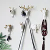 Haken rails dierenvorm muur gemonteerd haak creatieve sleutel houder kleding hanger voor woonkamer slaapkamerhooks treinschokken