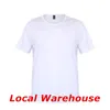 Lokale magazijn sublimatie witte blanco t-shirts warmteoverdracht modale kleding diy ouder-kind kleding s/m/l/xl/xxl/xxxl a12
