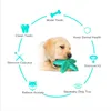 Starfish Dog masticò giocattolo cigolio grande cani spazzolino da denti interattivo per animali domestici cure dentali per la pulizia del dente molare stick elastico