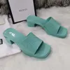 women high-heeled fruit sandals slippers slide rubber beach jelly slide slippers platform thick heel retro sexy sandals candy color with logo box