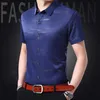 Camisas de vestido masculinas Men de tamanho de manga curta para negócios de peito de peito simples Homme Camisas para hombremen's vere22