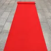 Tapis rouge de mariage, blanc et vert, pour exposition, jetable, pour escaliers, couloir, Textiles de maison