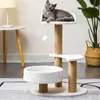 Cat Toys 2pcs Posty rama wspinaczka kolumna kotek drapanie drapanie drapanie po napełnieniu domu do domu codziennie