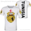 TUNISIE t-shirt bricolage gratuit personnalisé nom numéro tun T-Shirt nation drapeau tunisie tn islam arabe arabe tunisien imprimer po 0 vêtements 220702