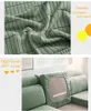 Elastic sofa Cover Polar Fleece Long Plush fundas para sofs 1 2 3 4 Seat Thick Jacquard Couch cover Winter Furniture 220615