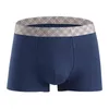 Un bon produit Mens Panties Chitin Antibactérien Fonctionnel Four-Corners Fashion Striped Waist-Ceintures UOMO Traceless Underwear T220816